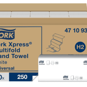 Handdoek Tork H2 471093 Universal 1laags 21x23cm 20x250st