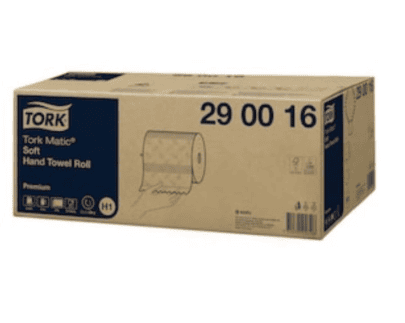 Tork Matic® Handdoekrol – 290016 – Premium – Extra Zacht – 2-laags – Wit – H1 – 6 rollen Tork Matic® Handdoekrol – 290016 – Premium – Extra Zacht – 2-laags – Wit – H1 – 6 rollen