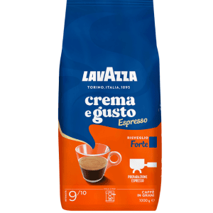 Lavazza Crema e Gusto Forte beans 1kg (1kg beans)