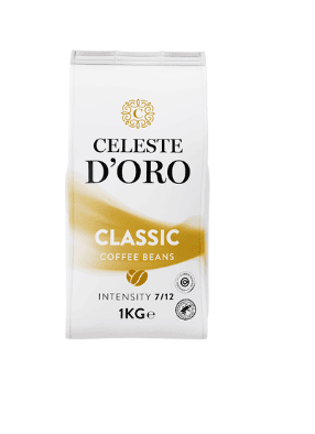 Celeste d’Oro Finest Classic beans (1kg beans) Celeste d’Oro Finest Classic beans (1kg beans)