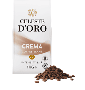Celeste d'Oro Finest Crema beans (1kg beans)