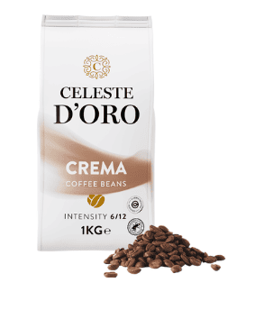 Celeste d’Oro Finest Crema beans (1kg beans) Celeste d’Oro Finest Crema beans (1kg beans)