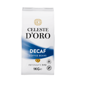Celeste d'Oro Finest Decaf beans (1kg beans)