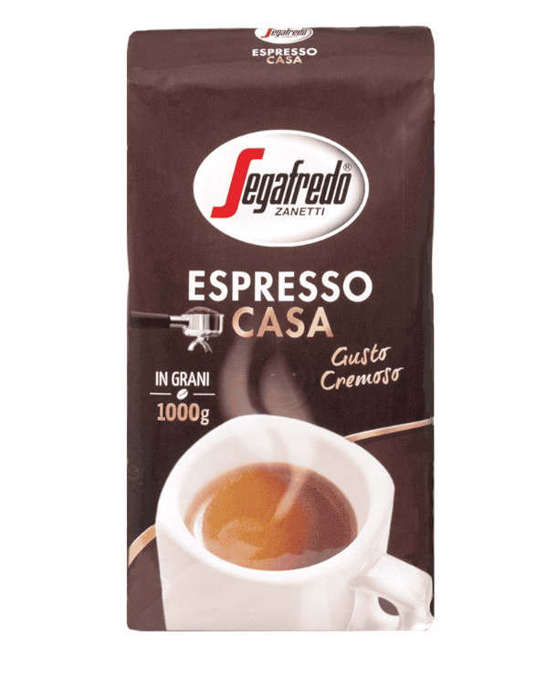 Segafredo Espresso Casa Gusto Cremoso (1kg beans)