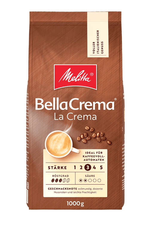 Melitta Bella Crema La Crema (1kg beans) Melitta Bella Crema La Crema (1kg beans)
