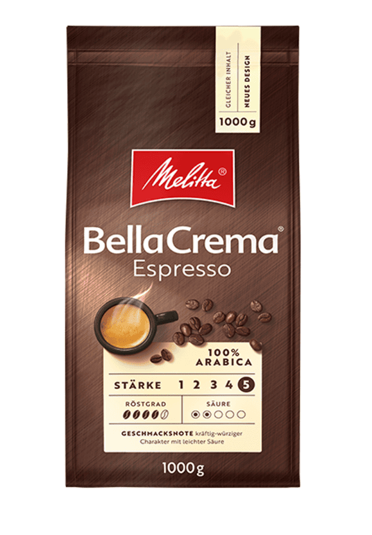 Melitta Bella Crema Espresso (1kg beans) Melitta Bella Crema Espresso (1kg beans)
