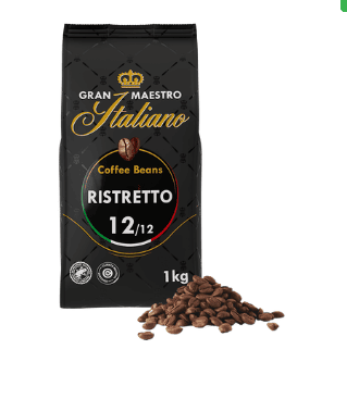 Gran Maestro Italiano Ristretto (1kg beans) Gran Maestro Italiano Ristretto (1kg beans)