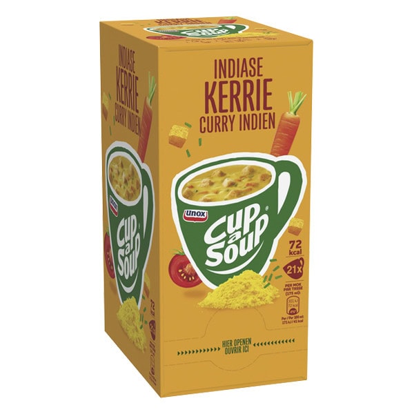 Cup-a-Soup indiase Kerrie 21x175ml Cup-a-Soup indiase Kerrie 21x175ml