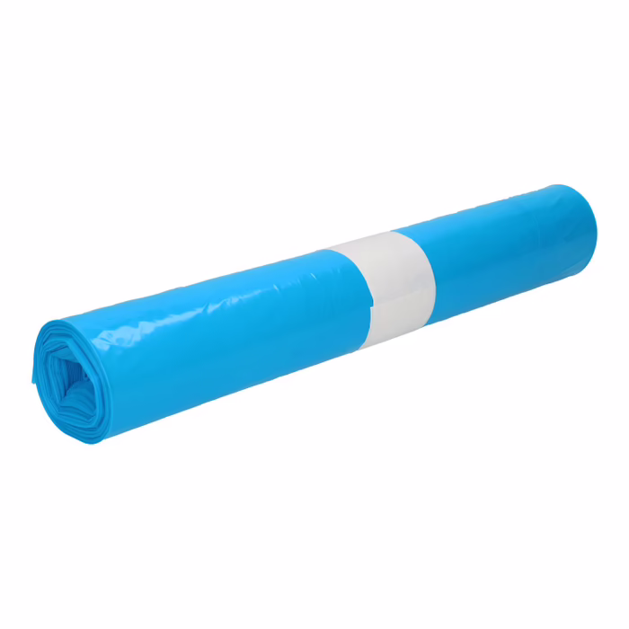 LDPE Afvalzakken rol 70 x 110cm T 50 blauw LDPE Afvalzakken rol 70 x 110cm T 50 blauw