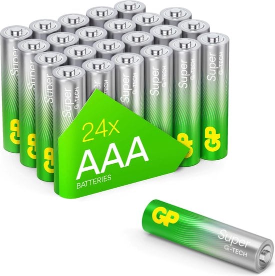 AA batterij GP Alkaline Super 1,5V 24 stuks