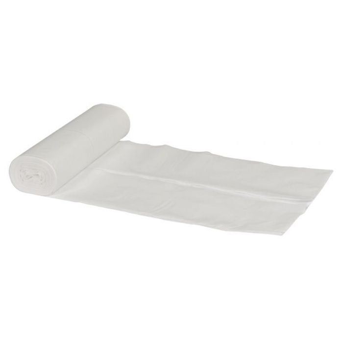 LDPE Afvalzakken rol 90 x 120cm T 100 wit LDPE Afvalzakken rol 90 x 120cm T 100 wit
