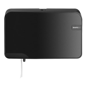 QuartzLine Duo toiletroldispenser | Compact rol traditioneel - Black Quartz