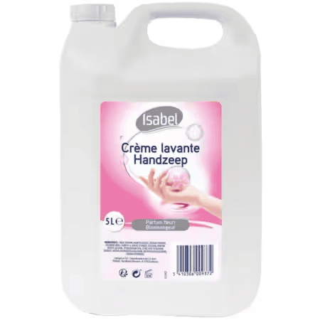 Isabel handzeep vloeibaar lavendel wit 41009379 5l Isabel handzeep vloeibaar lavendel wit 41009379 5l