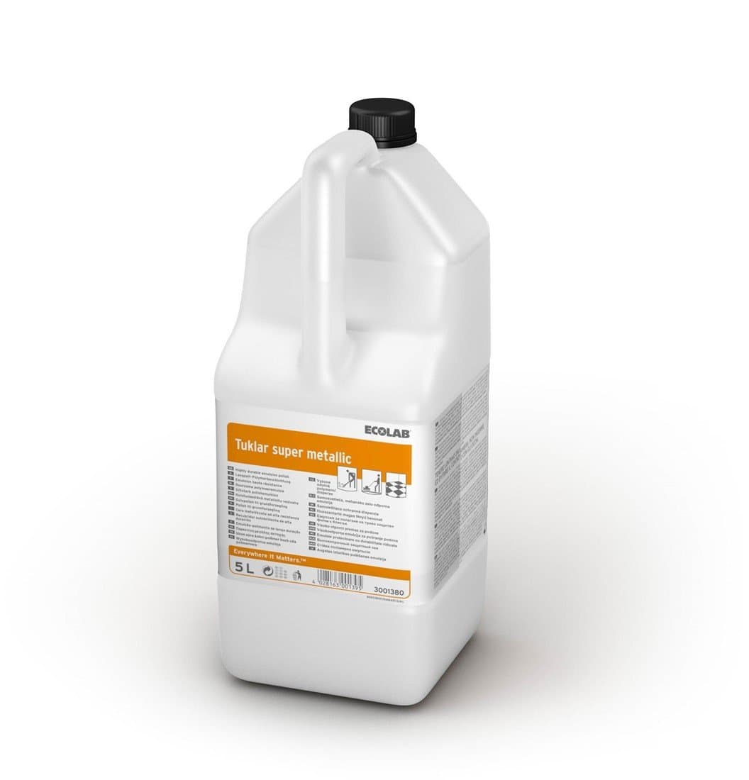Ecolab Tuklar Super Metallic Polymeeremulsie, 2 x 5 L Ecolab Tuklar Super Metallic Polymeeremulsie, 2 x 5 L