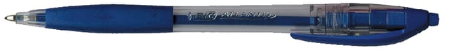Balpen Bic Atlantis classic grip clic M blauw valuepack 30+6