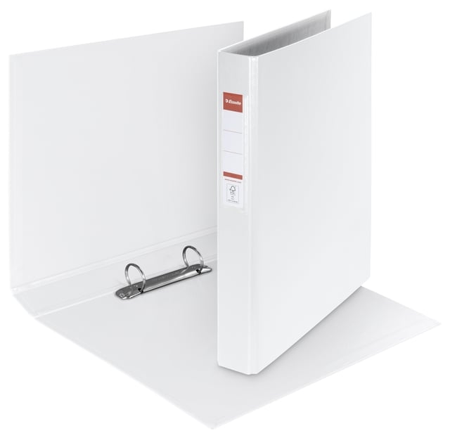 Ringband Esselte VIVIDA A4 4-rings O-mechaniek 25mm PP wit