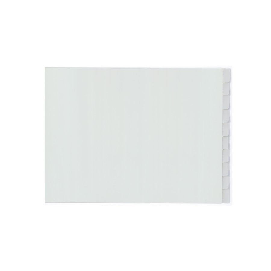 TABBLADEN A3 DWARS 10-DELIG MET VENSTER G3D410F-B