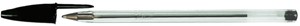 Balpen Bic Cristal medium zwart doos à 90+10 gratis
