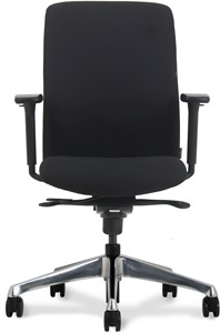 Bureaustoel Datas Vigo zwart – Aluminium