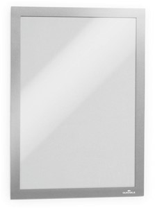 Duraframe Durable 487223 A4 zilvergrijs 2 stuks