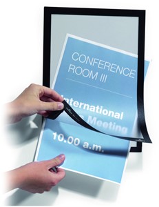 Duraframe Durable 487301 A3 zwart 2 stuks