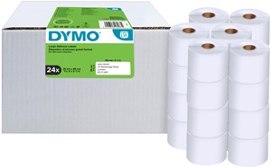 Etiket Dymo LabelWriter adressering 36x89mm 24 rollen á 260 stuks wit S0722390