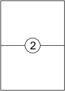 Etiket Quantore 210x148mm 200 stuks