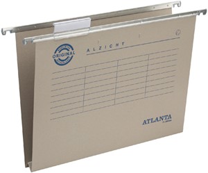 Hangmap Djois Alzicht folio frontaal recycled U-bodem 30mm grijs