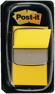 Indextabs Post-it 680 25.4×43.2mm geel 50 tabs