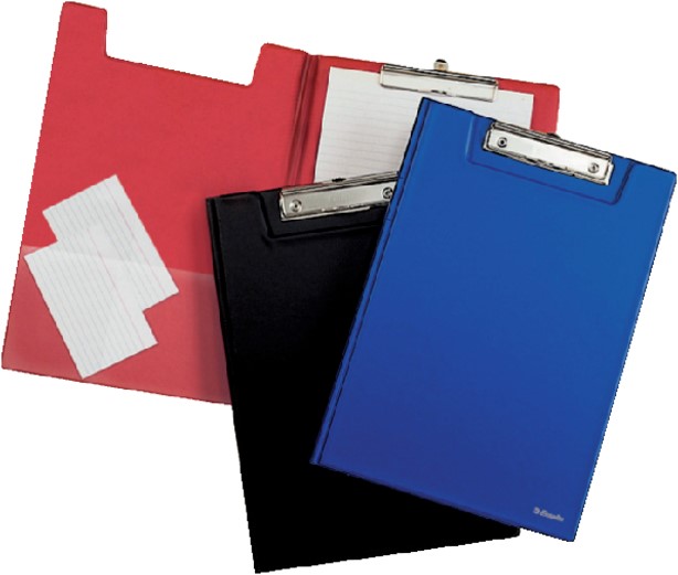 Klembordmap Esselte met kopklem PP A4 rood - Afbeelding 2