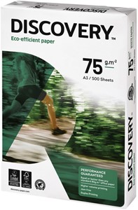 Kopieerpapier Discovery A3 75gr wit 500 vel