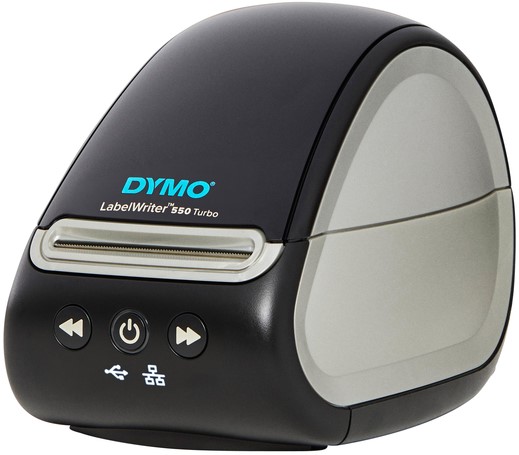 Labelprinter Dymo LabelWriter 550 Turbo desktop zwart - Afbeelding 2