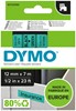 Labeltape Dymo LabelManager D1 polyester 12mm zwart op groen - Afbeelding 4