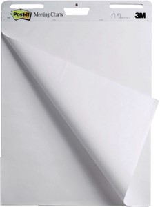 Meeting chart Post-it 559 Super Sticky 63,5×76,2cm wit