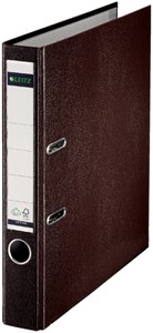 Ordner Leitz 1015 180° 50mm PP A4 bruin