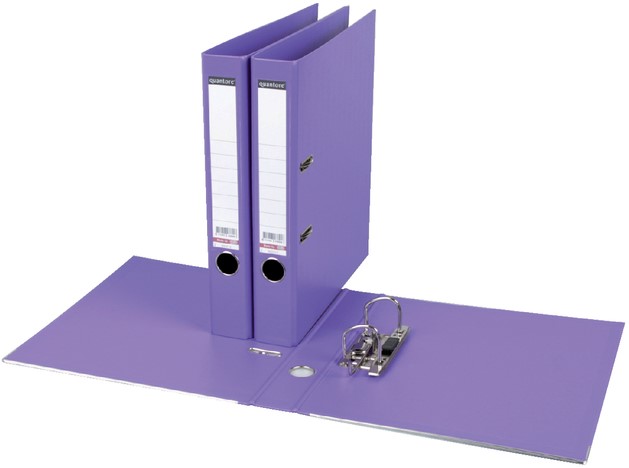 Ordner Quantore A4 50mm PP violet - Afbeelding 2