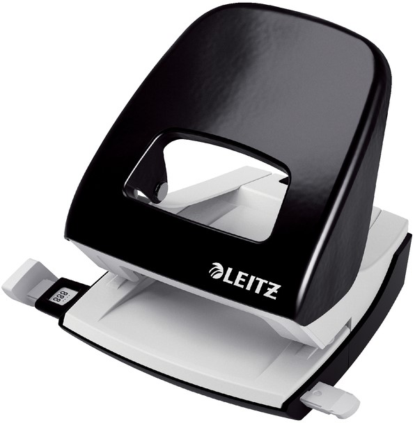 Perforator Leitz 5008 Nexxt  metaal 30 vel zwart blister - Afbeelding 2