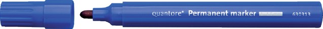 Permanent marker Quantore rond 1-1.5mm blauw - Afbeelding 2