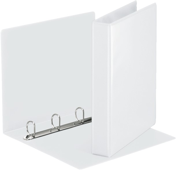 Presentatieringband Esselte A4 4-rings D-mech 30mm wit 49703 - Afbeelding 2