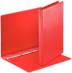Presentatieringband Esselte A4 4-rings O-mech 16mm rood 49751