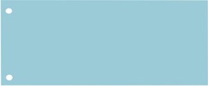 Scheidingsstrook Oxford smal 240x105mm 190gr blauw 100 stuks