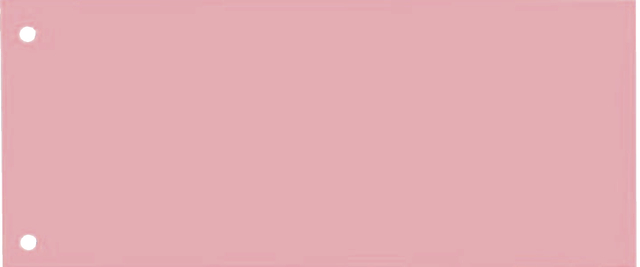 Scheidingsstrook Oxford smal 240x105mm 190gr roze 100 stuks - Afbeelding 3