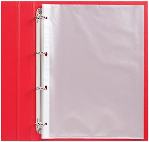 Showtas Quantore A4 4-gaats PP 0.08mm nerf 100 stuks