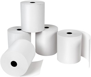 Telrol Qbasic 57mmx11m, kern Ø8mm thermisch