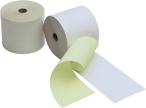 Telrol Qbasic 76mmx25m, kern Ø12mm wit/geel