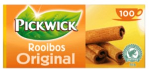 Thee Pickwick rooibos 100×1.5gr met envelop