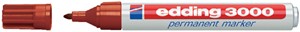 Viltstift edding 3000 rond 1.5-3mm bruin