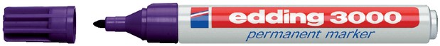 Viltstift edding 3000 rond 1.5-3mm violet - Afbeelding 2