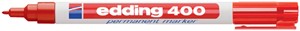 Viltstift edding 400 rond 1mm rood