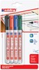 Viltstift edding 400 rond assorti 1mm blister à 4 stuks - Afbeelding 4